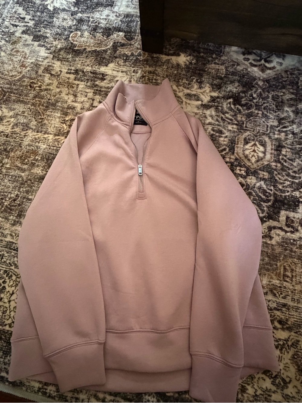 Abercrombie YPB Half Zip - Mauve